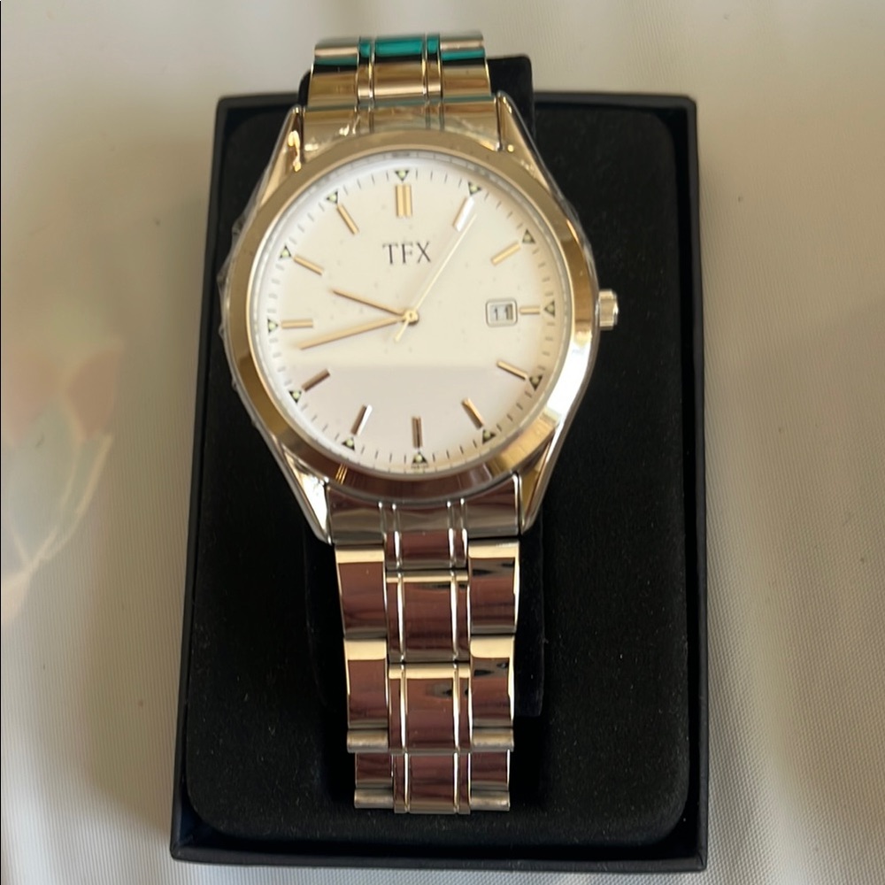 TFX Silver and Gold Watch